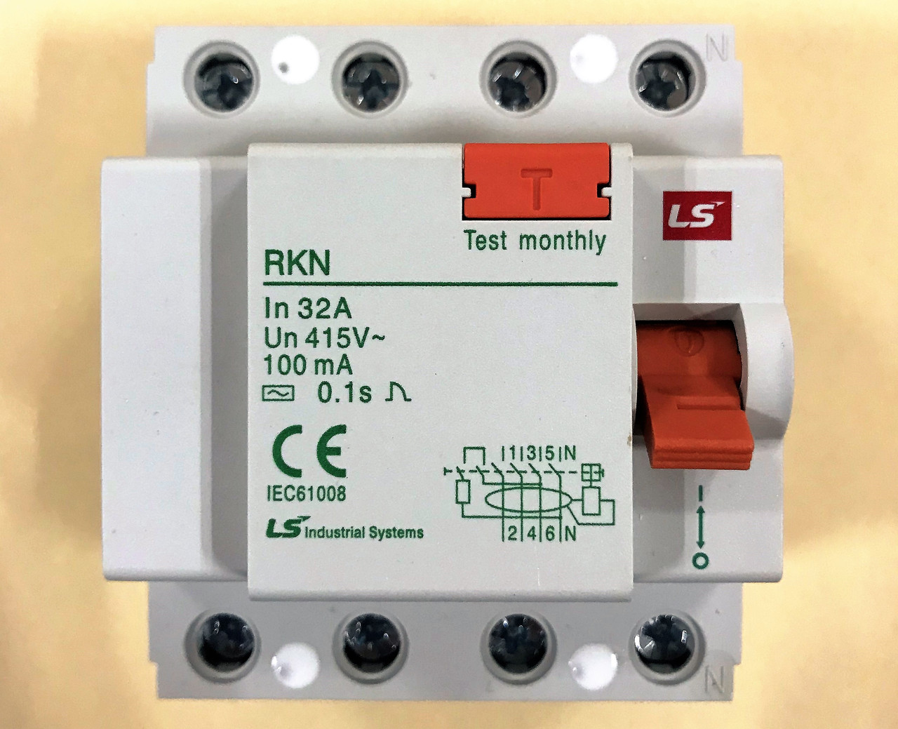 УЗО RKN 3P+N 32A
