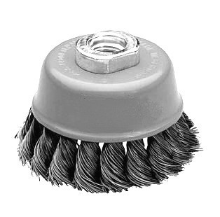 Щетка чашечная жгутовая D100 M14x2,0 Metal OSBORN 6608608154