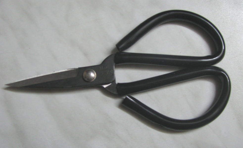 Черные ножницы для флористов