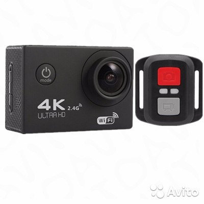 4K экшн-камера с пультом в комплекте
