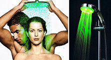 Оригинальная светодиодная насадка на душ сделает Вашу жизнь ярче.
