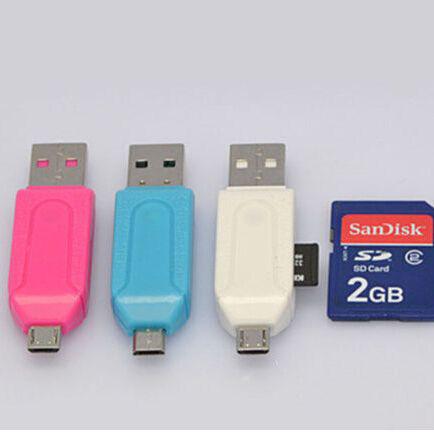 Card Reader Карт Ридер Адаптер USB 2.0 Micro USB 