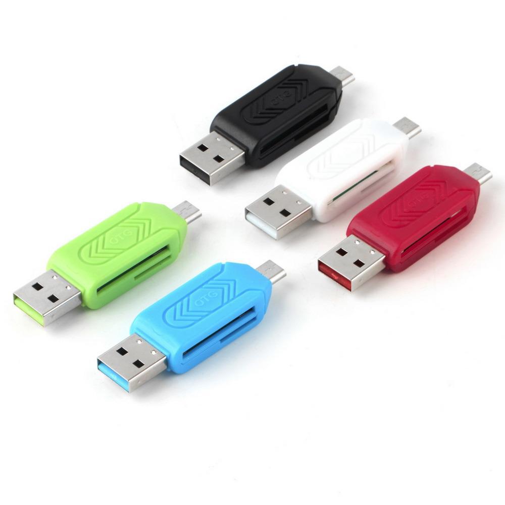 Card Reader Карт Ридер Адаптер USB 2.0 Micro USB - фото 3 - id-p48961384