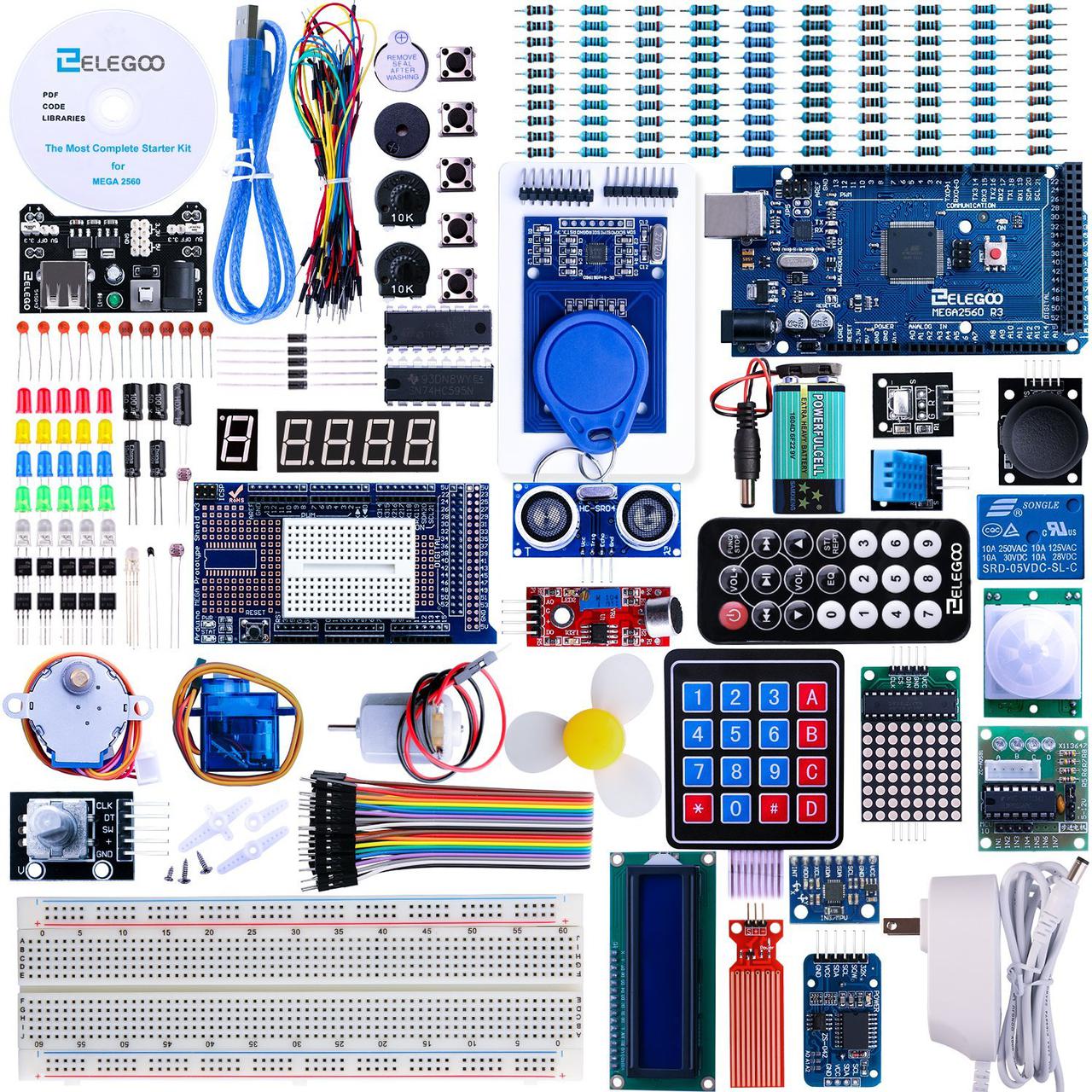 Электронный конструктор Elegoo Mega 2560 Project The Most Complete Starter Kit