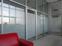 Офисные перегородки из алюминиевого профиля Alutech