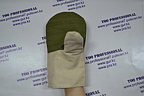 Рукавицы хлопчатобумажные с брезентовой накладкой универсальные рабочие