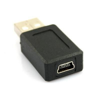 Переходник USB AM (папа) - mini USB (мама)