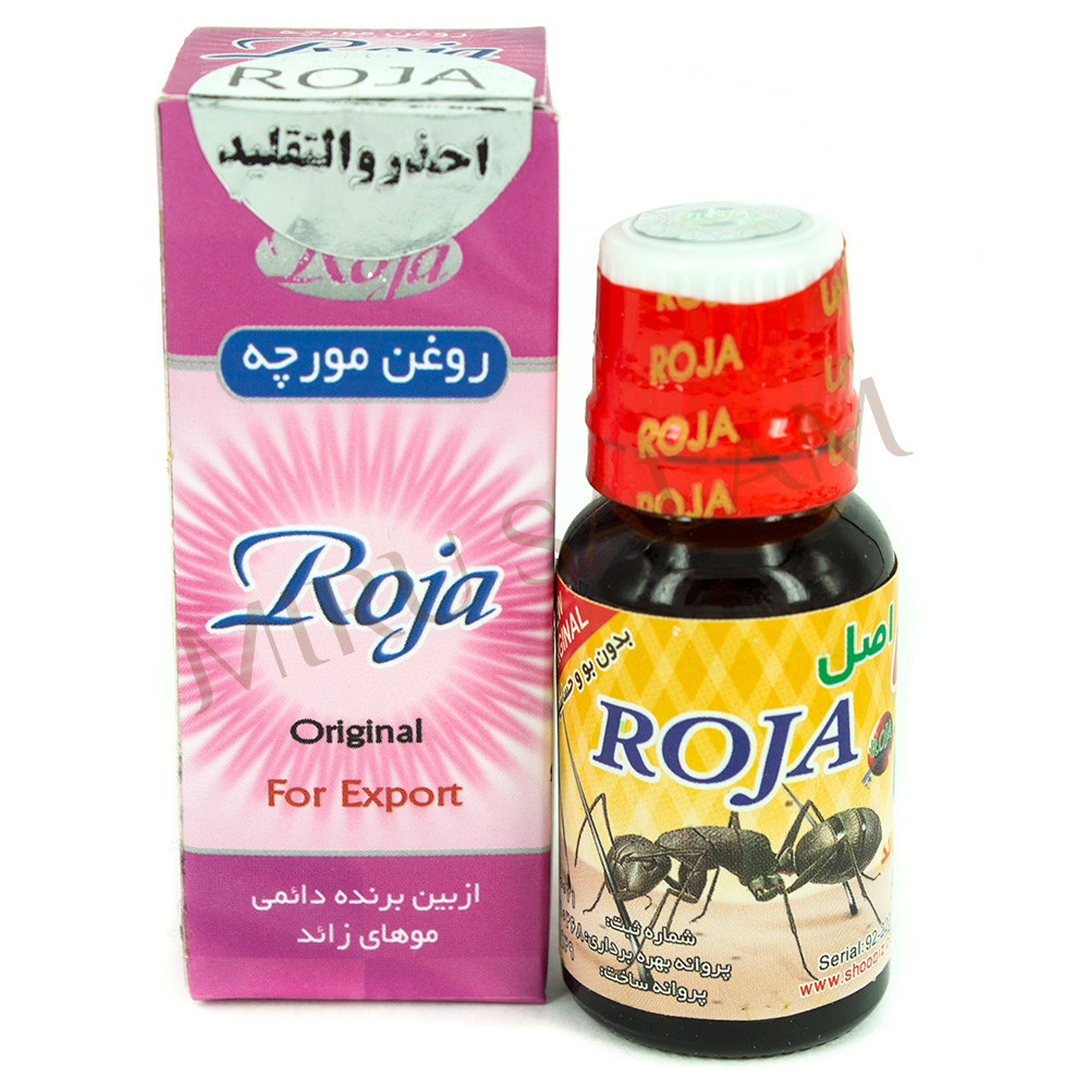 Муравьиное масло для удаления волос Roja