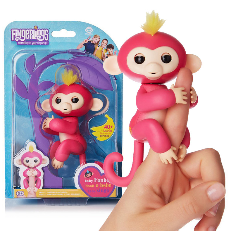 Fingerlings интерактивная обезьяна (под оригинал все функции) 15*22