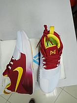 Баскетбольные кроссовки Nike PG1 from Paul George бело-красные, фото 4