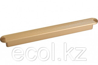 Мебельная ручка, замак, размер посадки 192мм, цвет золото матовое