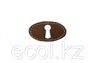 Накладка горизонтальная под ключ,отделка кожа