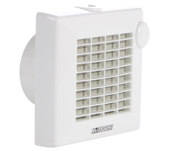Вытяжной вентилятор с клапаном для ванной PUNTO M120/5 АТ - фото 1 - id-p44868656