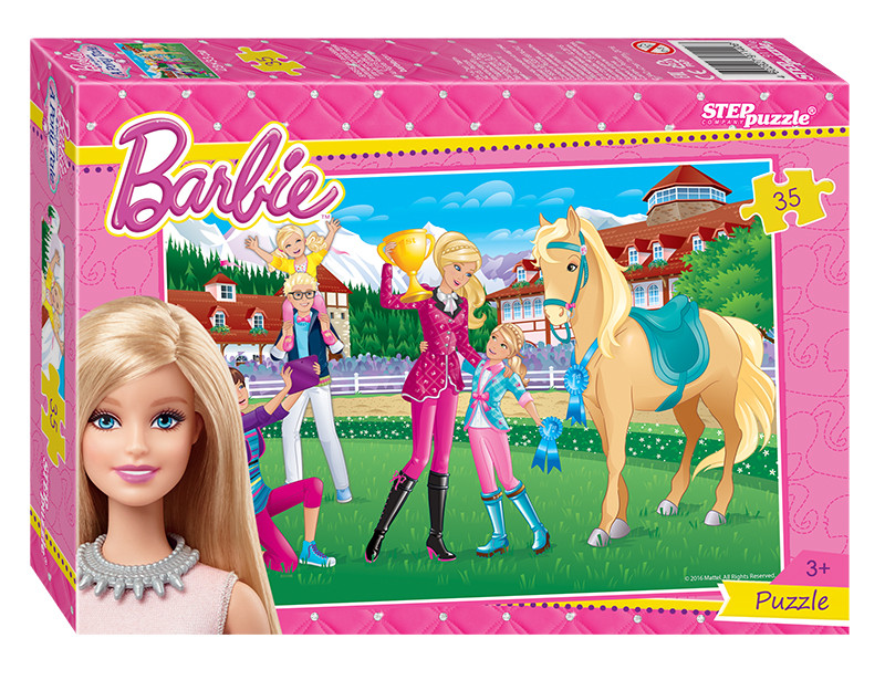 Пазл: Barbie (35 эл.) | StepPuzzle - фото 1 - id-p49005704