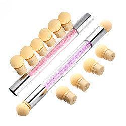 Аэропуффинг. Кисть - Спонж Для Градиента ( Aeropuffing или Ombre Stick). Набор