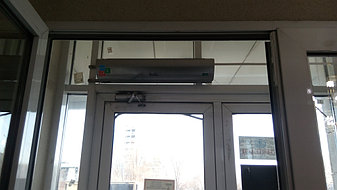 Продажа и монтаж тепловой электрической завесы от компании Grand Engeneering group 3