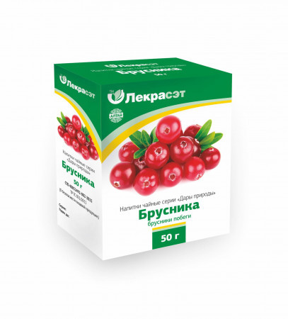 Брусника, побеги, 50гр