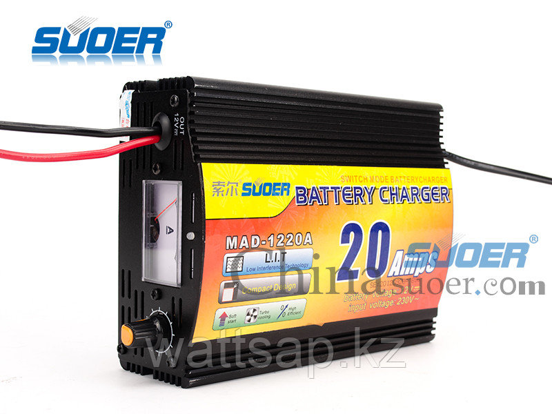 Зарядное устройство для автомобильного аккумулятора 12В, 20А - фото 1 - id-p49028384