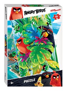 Пазл 160 элементов. Angry birds, Степпазл