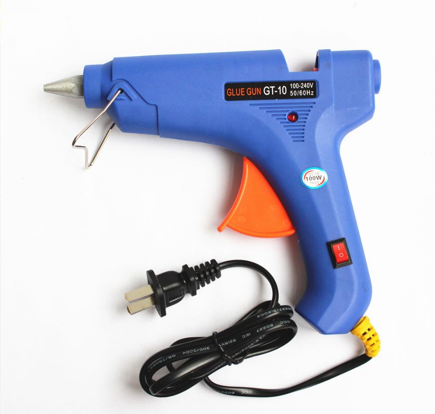 Клеевой пистолет Glue Gun 100 W (синий)