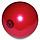 Мяч для художественной гимнастики с металлическим отливом 17-18 см Tuloni, фото 4