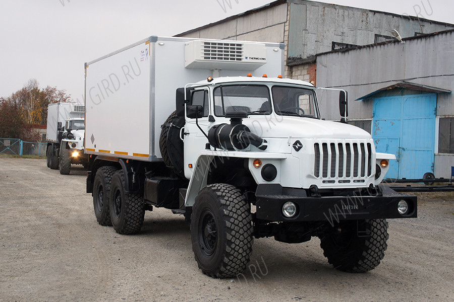 Урал 4320 Изотермический фургон с рефрижератором - фото 1 - id-p49033621
