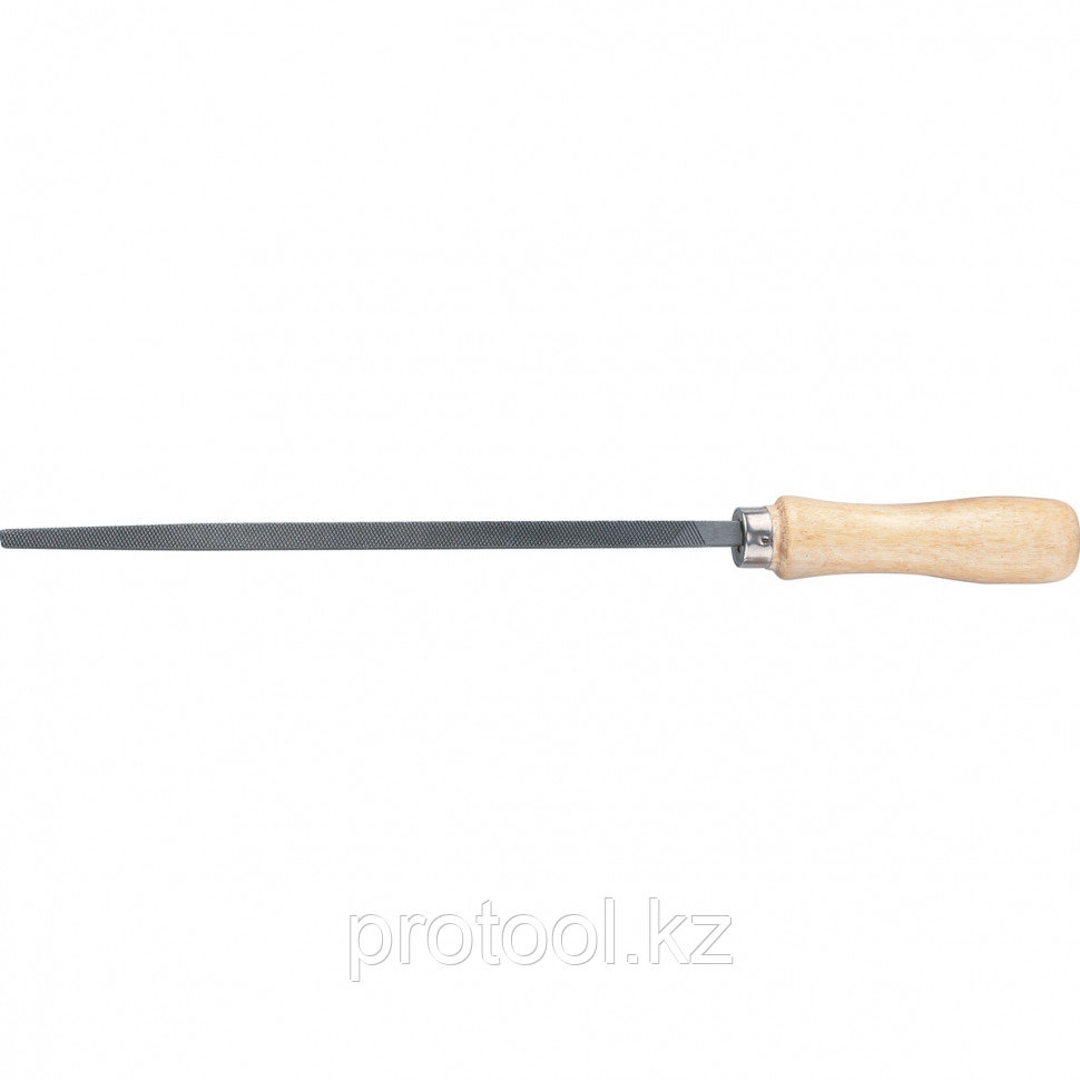 Напильник, 200 мм, квадратный, деревянная ручка// СИБРТЕХ - фото 1 - id-p49038358