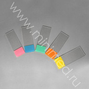 Стекло для микропрепаратов СП-7109, 26х76±1,0 мм, толщ. 1,0±0,1 мм, с полированными краями и оранжевой полосой для записи