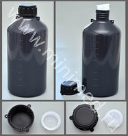 Бутылка 500 мл, п/эт, цв.серый, LAMAPLAST