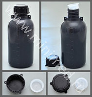 Бутылка 250 мл, п/эт, цв.серый, LAMAPLAST