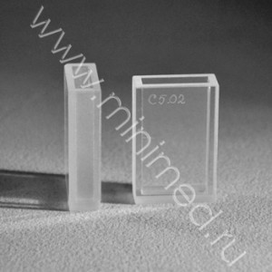 Кювета для фотометрии из стекла К-8 30 мм - фото 1 - id-p49035762