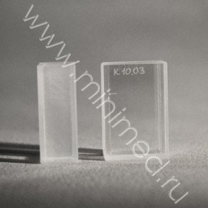 Кювета для фотометрии из стекла К-8 10х10 мм, Greetmed