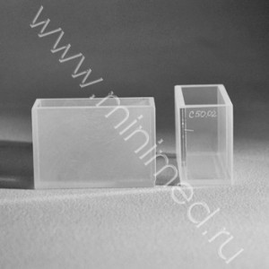 Кювета для фотометрии из стекла К-8 5 мм - фото 1 - id-p49035817