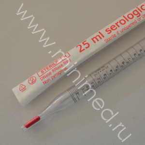 Пипетка серологическая стерильная 25 мл, для ПЦР, FL medical - фото 1 - id-p49036134