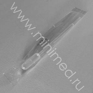 Пипетка для переноса жидкости (Пастера) стерильные, градуированная 1 мл, инд. уп., FL medical
