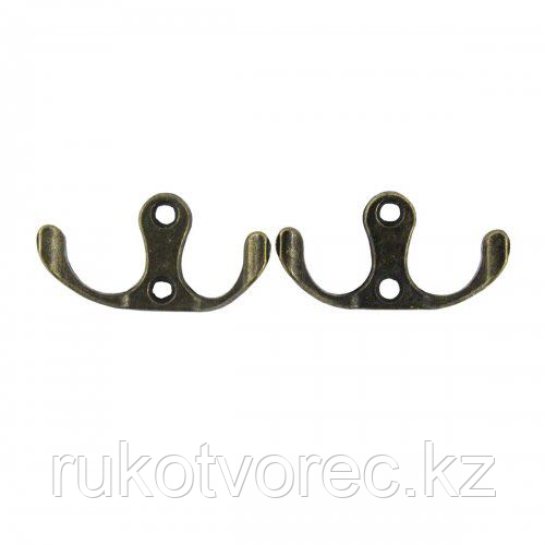 Крючок декоративный бронза, фото 1