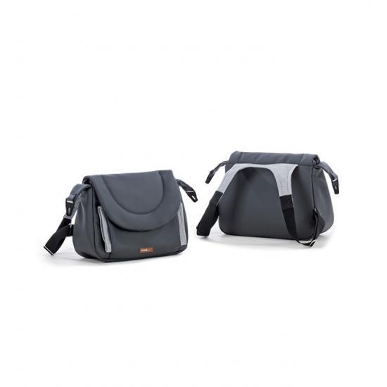 TUTIS коляска 2 в 1 AERO короб+прогулка Серая кожа