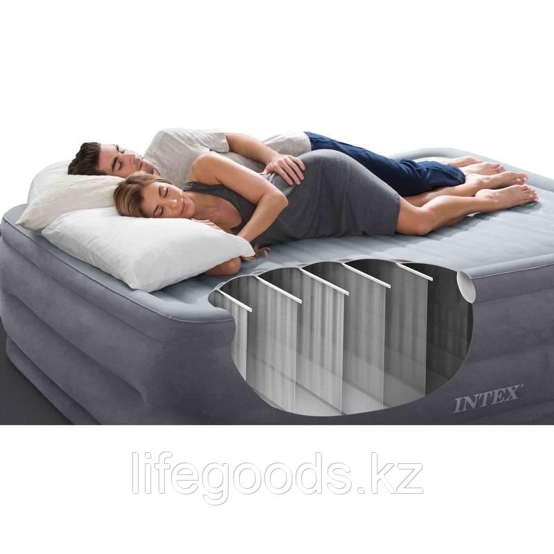Двуспальная надувная кровать со встроенным насосом, Intex 64418 - фото 3 - id-p49056358