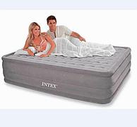 Двуспальная надувная кровать со встроенным насосом, Intex 66958