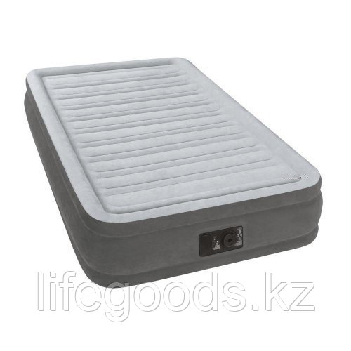 Односпальная надувная кровать со встроенным насосом, Intex 67766 - фото 4 - id-p49056897