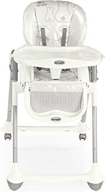 BREVI стул для кормления CONVIVIO, 6m+ WHITE RABBIT
