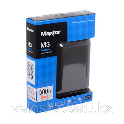 Внешний жёсткий диск Seagate (Maxtor) 500GB 2.5" STSHX-M500TCBM USB 3.0, фото 2