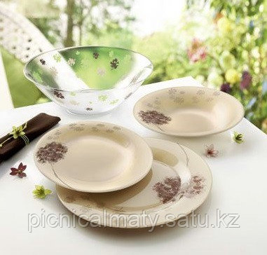 Столовый сервиз STELLA CHOCOLAT 19 прeдметов на 6 персон