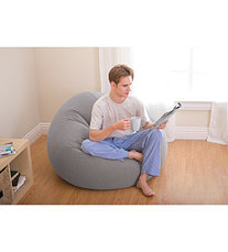 Надувное кресло - пуфик Beanless Bag Chair, Intex 68579, фото 3