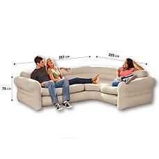 Надувной угловой диван Corner Sofa, Intex 68575, фото 2