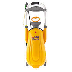 Опрыскиватель на колесах, 16л., с насосом, шлангом, разбрызгиватель // PALISAD LUXE