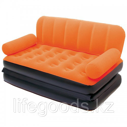 Надувной диван-трансформер с велюром, 3 цвета, Bestway 67356 - фото 6 - id-p49086805