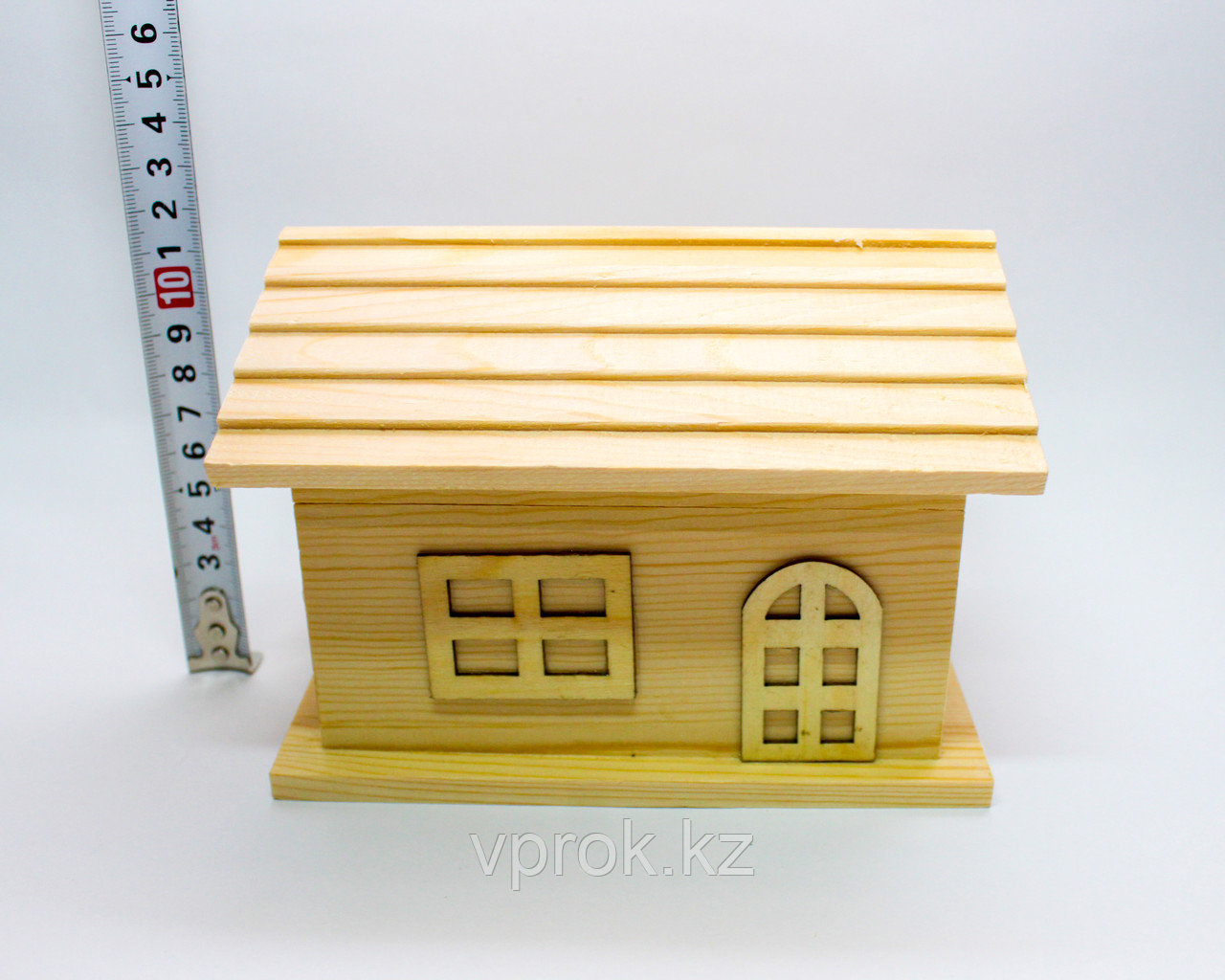 Заготовка для декора "Шкатулка-домик", деревянная, 16*11 см - фото 4 - id-p49099140