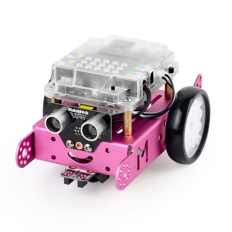 Робот Конструктор Makeblock mBot V1.1-Розовый (версия Bluetooth) 90107 - фото 1 - id-p49100948