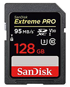 Карта памяти SD 128GB Class 10 U3 SanDisk SDSDXXG-128G-GN4IN - фото 1 - id-p49101116